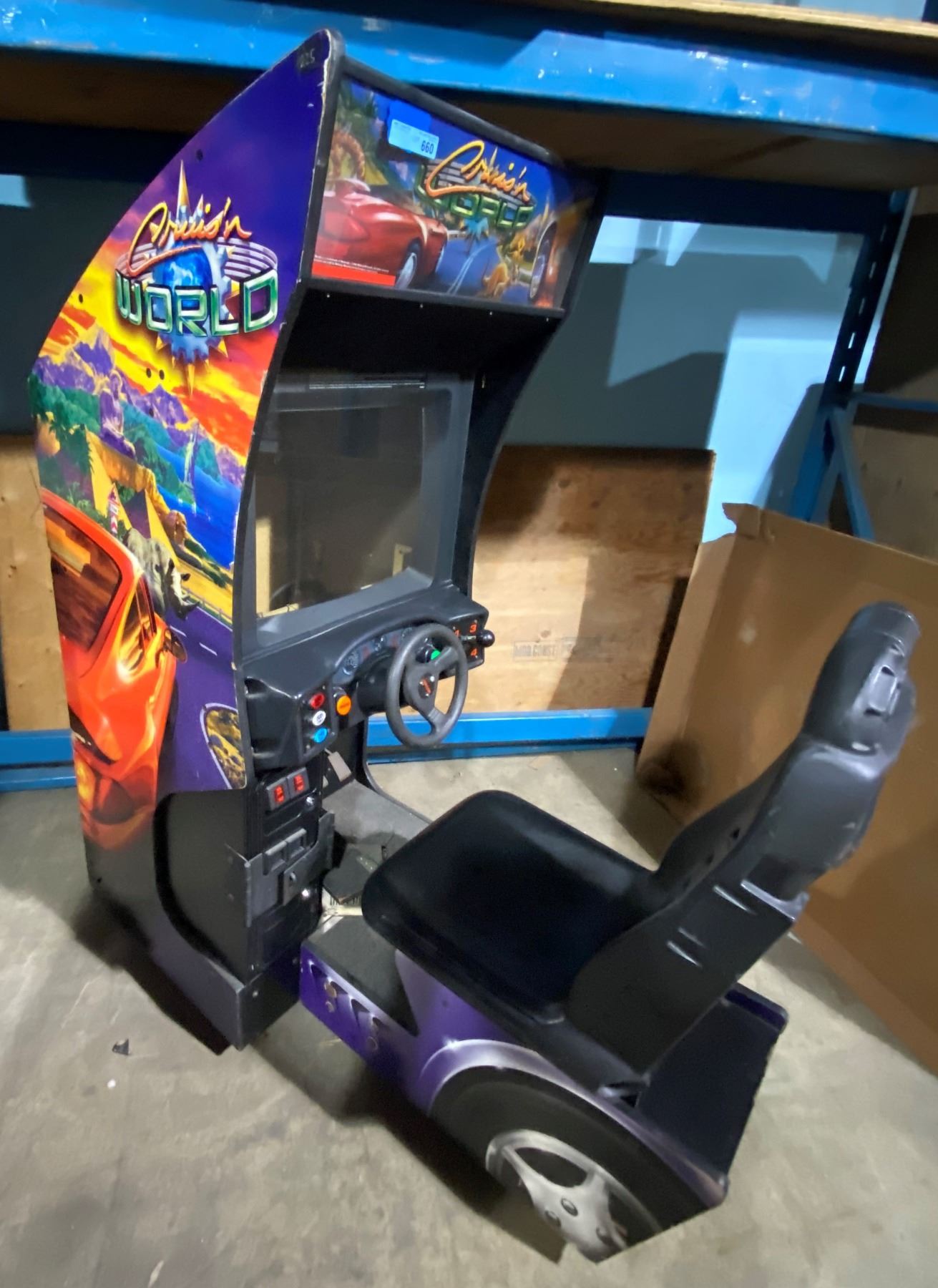 Cruising World ( No Monitor ) Arcade Game