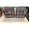 Image 2 : 4 PARTS ORGANIZERS WITH CONTENTS