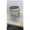 Image 1 : Bucket of base balls and new softballs