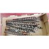 Image 2 : Box of large SDS drill bits and speed drill