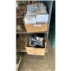 Image 1 : Two boxes of new pans, portable vacuum, tea light holders and more