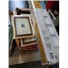 Image 3 : 2 BOXES NEW PICTURE FRAMES AND HAMPTON BAY VANITY LIGHT FIXTURE