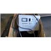 Image 2 : Box of cartwheels with shoprider 24 volt battery charger and metal cylinder