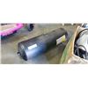 Image 4 : Box of cartwheels with shoprider 24 volt battery charger and metal cylinder