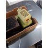 Image 3 : Vintage Bank lockbox and projector