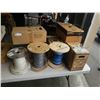 Image 1 : 7 ROLLS OF AUDIO AND VIDEO CABLE