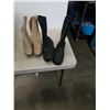 Image 3 : LOT OF RUBBER BOOTS AND LEATHER COWBOY BOOTS SIZE 11 MENS, 13 MENS,
