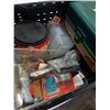 Image 3 : Folding crate fishing tackle, lead weight mold and more