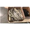 Image 2 : LOT OF EXTENSION CORDS, POWER BARS AND POWER CORDS
