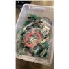 Image 2 : Tote of various AC cords and more