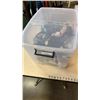 Image 1 : Tote of Audio Video and AC cords