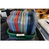 Image 3 : 11 storage totes with lids