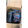 Image 2 : Large box and backpacks and bags