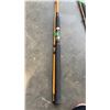 Image 8 : 2 vintage Eagle Claw water eagle 8 foot spinning rods