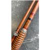 Image 8 : Vintage bamboo 4 piece rod and 2 piece split cane rod with Penn peer reel