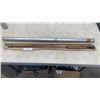 Image 1 : Antique heddon 8  1/2 ft 3 piece bamboo fly rod with three additional tips original sleeve and Tube