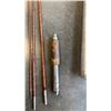 Image 3 : Antique 4-Piece split cane fly fishing rod with tube