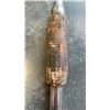 Image 7 : Antique 4-Piece split cane fly fishing rod with tube