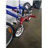 Image 3 : BLUE GREY INFINITY KIDS BIKE AND RADIO FLYER KIDS BALANCE BIKE