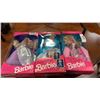 Image 1 : 3 BARBIES IN BOXES - ENCHANTED PRINCESS, EVENING SPARKLE AND PARTY PERFECT