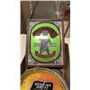 Image 2 : GRIZZLY CANADIAN LAGER BEER LIGHT UP ADVERT AND  PACIFIC GENUINE DRAFT CLOCK