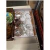 Image 2 : Two boxes of Collectibles including pineapple lidded jar