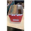 Image 1 : BOX OF RECORDS