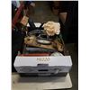Image 2 : BOX OF ESTATE GOODS, COLLECTABLES, EAGLE FIGURE