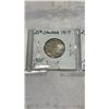 Image 3 : 3 CANADIAN SILVER 25 CENT GEORGE V 1916-1918  .925 SILVER