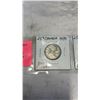 Image 2 : 3 CANADIAN 25 CENT GEORGE VI 1939-1941 WAR YEARS .800 SILVER