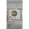 Image 2 : 3 CANADIAN SILVER 25 CENT GEORGE VI 1945-1947 .800 SILVER