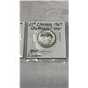 Image 3 : 3 CANADIAN SILVER 25 CENT ELIZABETH II 1966-1968  .800 SILVER
