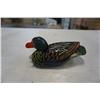 Image 2 : 4 PAINTED DUCK FIGURES - ONE WOOD