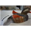 Image 8 : 4 PAINTED DUCK FIGURES - ONE WOOD