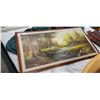 Image 1 : LARGE NATURE PAINTING ON CANVAS