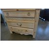 Image 2 : Modern 3 drawer nightstand - 30 inches wide x 18 deep x 30.5 tall