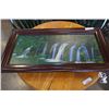 Image 1 : Illuminated framed animation waterfall