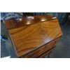 Image 2 : Antique clawfoot drop front desk - 30 inches wide x 17 deep x 39 tall