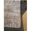 Image 2 : 5 foot by 7 foot cream shag area rug
