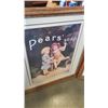 Image 2 : 2 LARGE PEARS SOAP ADVERT PRINTS