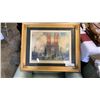 Image 1 : Westminster Abby signed reproduction print