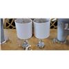 Image 1 : 2 TABLE LAMPS AND DECORATIVE VASE