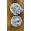 Image 25 : 9 CHINA CUPS AND SAUCERS, QUEEN ANNE, ROYAL OSBORNE AND OTHERS