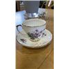 Image 2 : 9 CHINA CUPS AND SAUCERS, QUEEN ANNE, ROYAL OSBORNE AND OTHERS