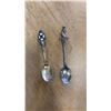 Image 2 : LOT OF SPOONS AND COLLECTOR SPOONS MARKED STERLING SILVER