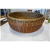 Image 2 : WOVEN BASKET, DECORATIVE STONE BLADE WEAPON AND GLASS ART