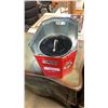 Image 1 : Harley-Davidson motorcycle bucket and Coca-Cola metal bin