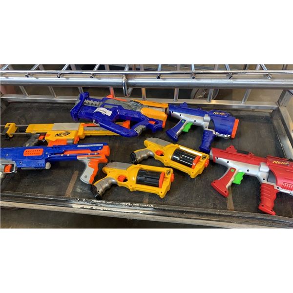 LOT OF NERF GUNS