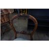 Image 8 : 4 ANTIQUE BALLOON BACK CHAIRS