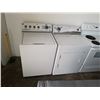 Image 1 : WHITE KENMORE WASHER AND DRIER SET - HIGH EFFICIENCY HE LOW WATER WASH TECHNOLOGY WASHER AND DRYER -
